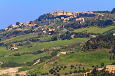 Volterra, Toskana bölgesindeki City üzerinde göster