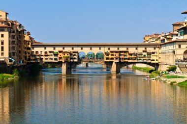 Ponte vecchio Köprüsü, Floransa'da Toskana