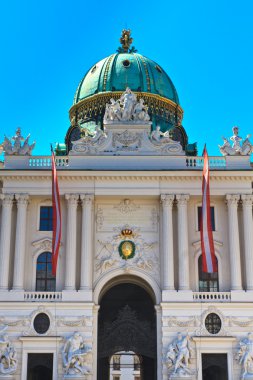 Viyana hofburg İmparatorluk Sarayı giriş