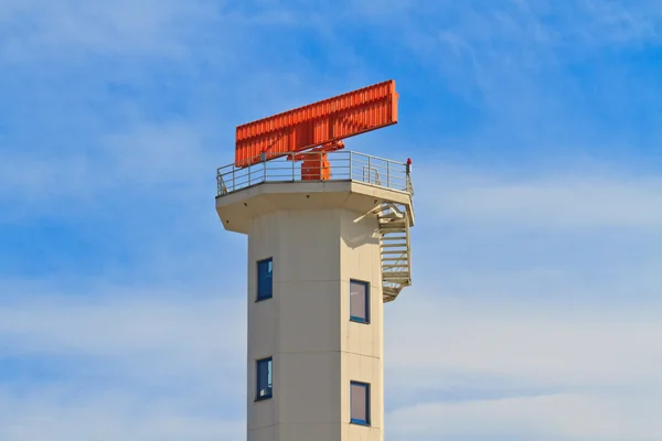 Repülőtér radar torony — Stock Fotó
