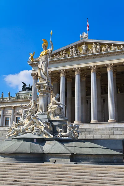 Vienna - Austrian Parliament Building — Stock Photo, Image