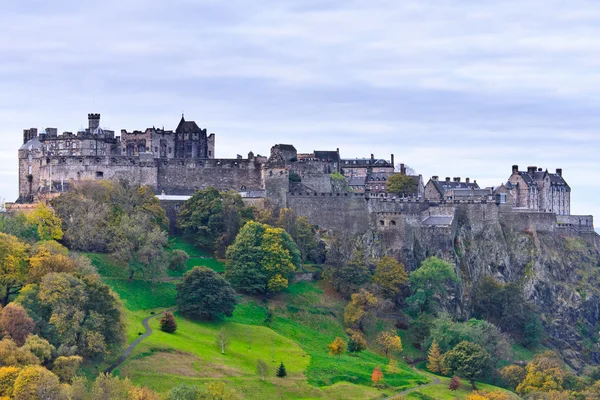 Το κάστρο του Εδιμβούργου, Σκωτία Εικόνα Αρχείου