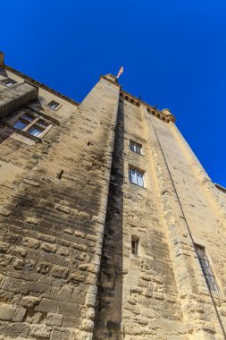 uzes, kule ducal Sarayı, languedoc roussillon, Fransa