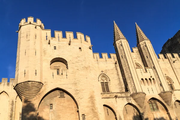 Avignon Provence - Papalar Sarayı görüntüle — Stok fotoğraf