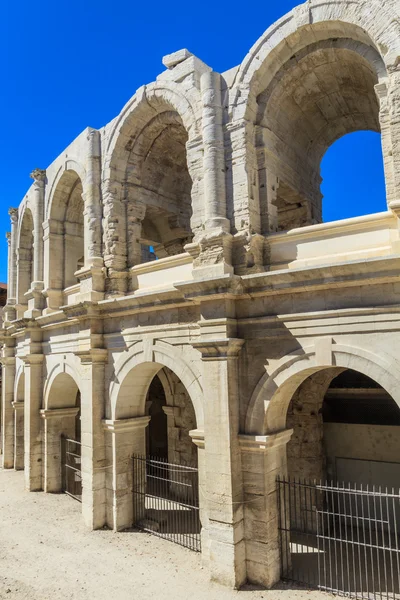 Romeinse arena. amfitheater in arles, provence, Frankrijk. — Stockfoto