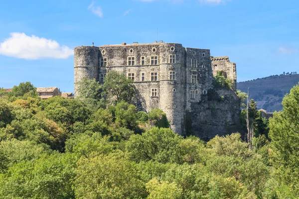 Kasteel alba-la-romaine, rhone-alpes, Frankrijk — Stockfoto