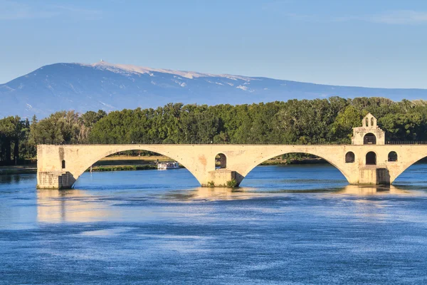 Avignon bridge, pont saint-beenezet, provence, Frankrike — Stockfoto