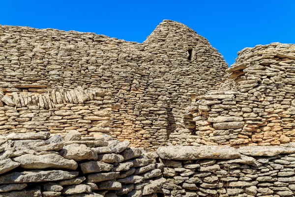 Stone huts in the Village des Bories near Gordes, Southern Franc — Stock Photo, Image