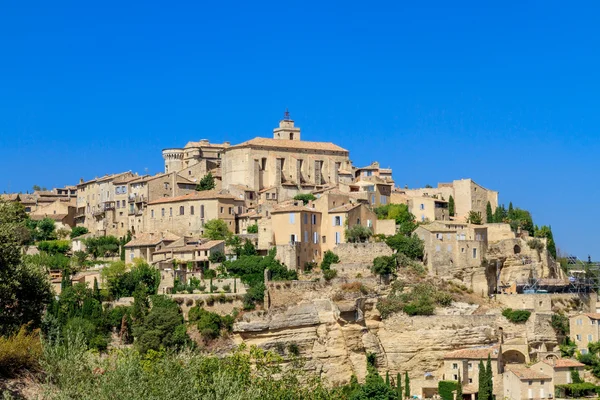 Středověká vesnice Gordes v jižní Francii — Stock fotografie