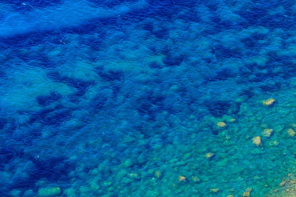 Vista aérea de la hermosa costa panorámica cerca de Cassis en el sur —  Fotos de Stock