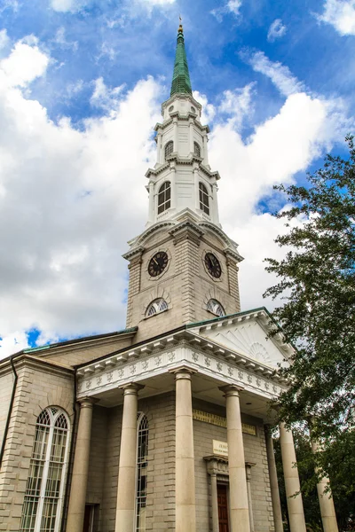 Független Kanadai Presbitériánus Egyház, Savannah, Georgia — Stock Fotó