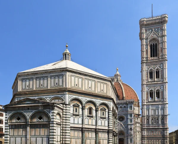 Florens dome och campanile, Italien — Stockfoto