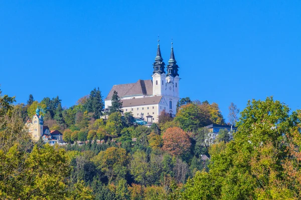 Poestlingberg basilika, linz, österreich — Stockfoto