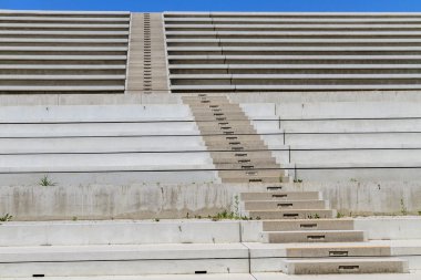 Beton merdiven var modern amfi tiyatro