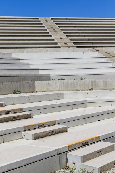 Concrete Stairs in modern amphitheater — Stock Photo, Image