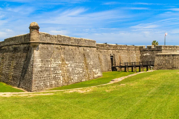 Forte de Santo Agostinho, Castillo de San Marcos Monumento Nacional Fotos De Bancos De Imagens