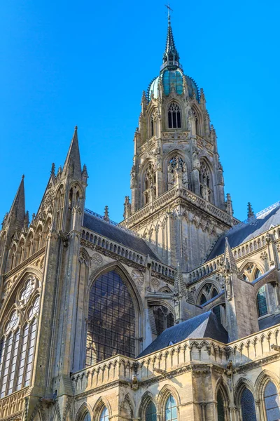 Katedrála v bayeux, Normandie, Francie — Stock fotografie