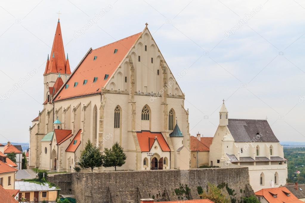Znojmo, Czech Republic - Church of St. Nicholas and St. Wencesla