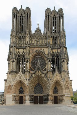 Reims, Katedrali notre-dame, şampanya, Fransa