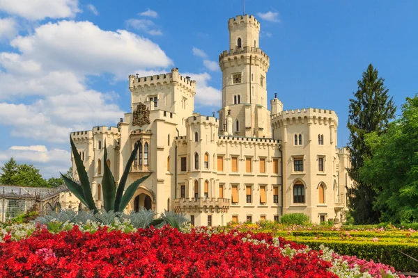 Hluboka nad Vltavou (in German Frauenberg) palace — Stock Photo, Image