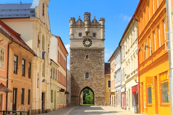 Jihlava (iglau) gamla stadsporten, Mähren, Tjeckien — Stockfoto