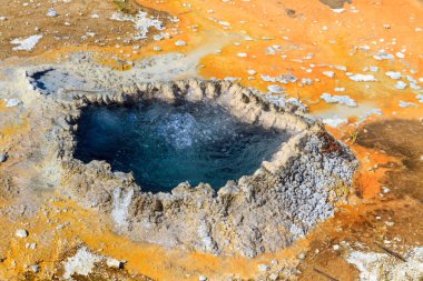 Yellowstone Milli Parkı, Çin üst Şofben ba bahar.