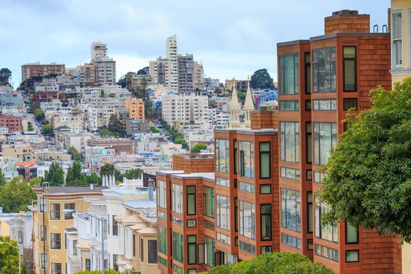 Typical San Francisco Neighborhood, California — Stock Photo, Image