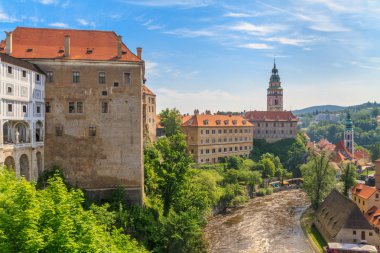 Cesky krumlov, krumau Kalesi ve kule, UNESCO Dünya Miras Listesi