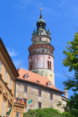 Cesky krumlov, krumau Kalesi ve kule, UNESCO Dünya Miras Listesi