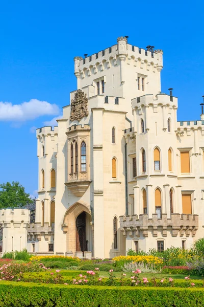 Hluboká nad vltavou palace, Česká republika — Stock fotografie