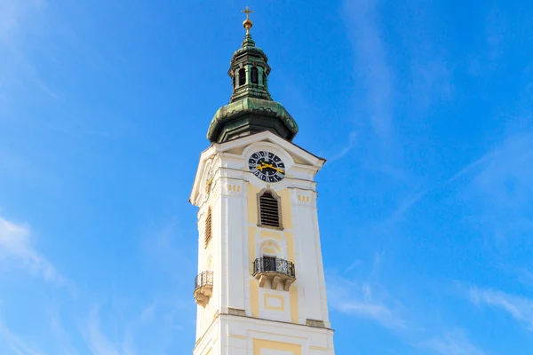 Freistadt barockkirche, oberösterreich — Stockfoto