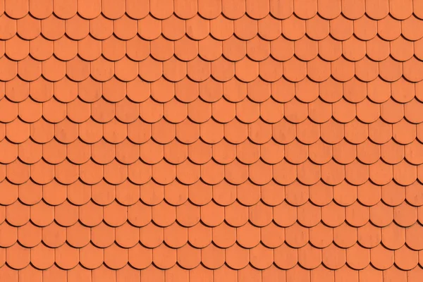 Röda tak kakel mönster — Stockfoto