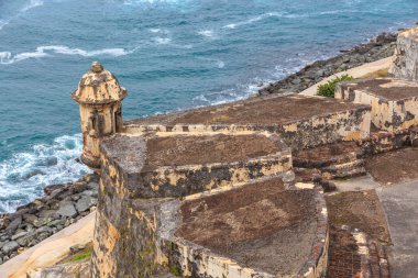 San Juan, Fort San Felipe del Morro, Puerto Rico clipart