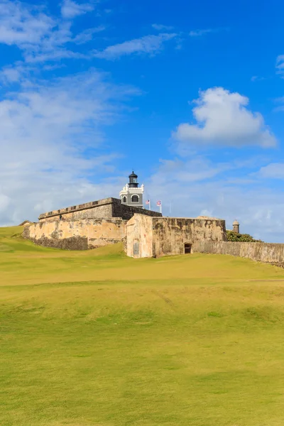 San juan, fuerte san felipe del morro, puerto rico — Foto de Stock