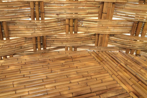 Bambus stavby vzor — Stock fotografie