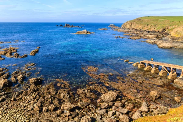 Ödla punkt, cornwall, Storbritannien — Stockfoto