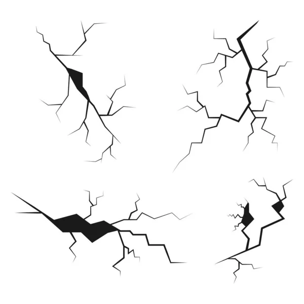 Pared Agrietada Dibujada Mano Molida Vidrio Huevo Juego Descanso Garabatos — Archivo Imágenes Vectoriales