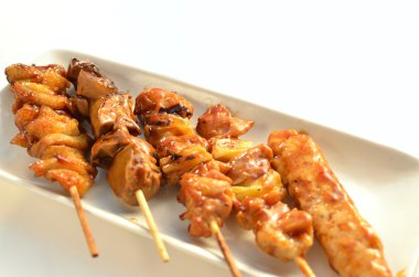char ızgara tavuk yakitori