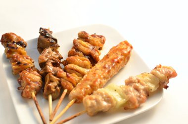char ızgara tavuk yakitori