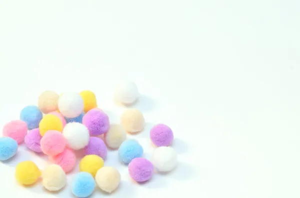 다채로운 fluff 공 — 스톡 사진