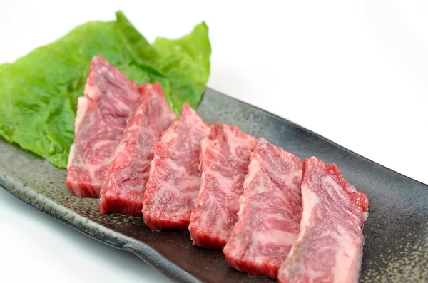 Yakiniku, Japanese beef — Stock Photo, Image