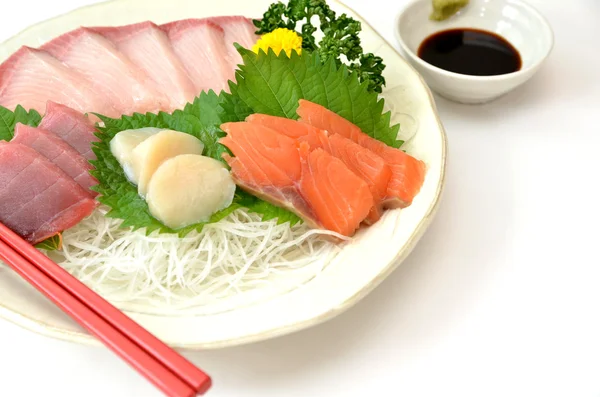 Färska sashimi — Stockfoto