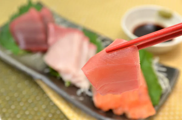 Verse sashimi — Stockfoto