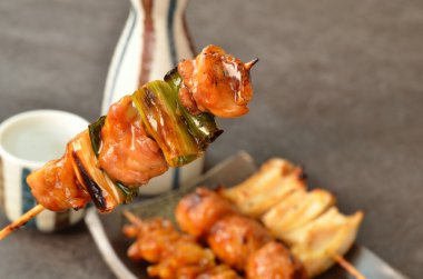 char ızgara tavuk yakitori