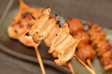 char ızgara tavuk yakitori