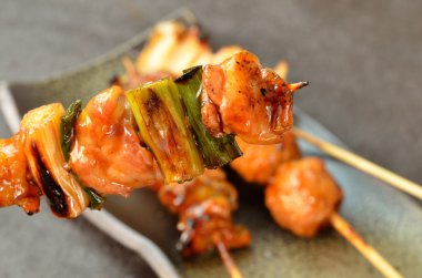 char ızgara tavuk yakitori