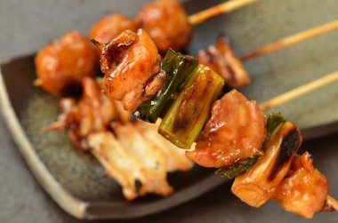 char ızgara tavuk yakitori