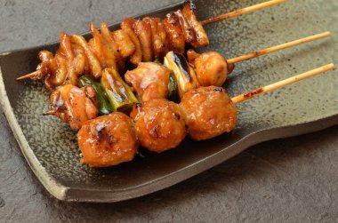 char ızgara tavuk yakitori