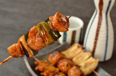 char ızgara tavuk yakitori