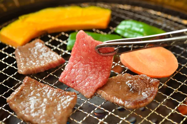 Κορεάτες μπάρμπεκιου yakiniku — Φωτογραφία Αρχείου